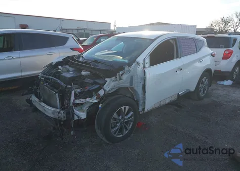2018 Nissan Murano S z USA, uszkodzony, nr VIN 5N1AZ2MG9JN149892